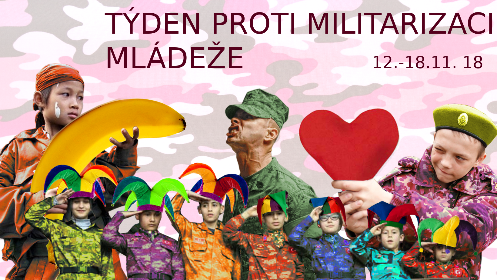 Zúčastněte se akcí Mezinárodního týdne proti militarizaci mládeže 12. až 18. listopadu