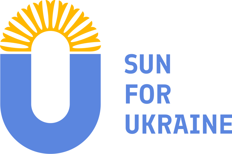 Sun For Ukraine Logo Rgb