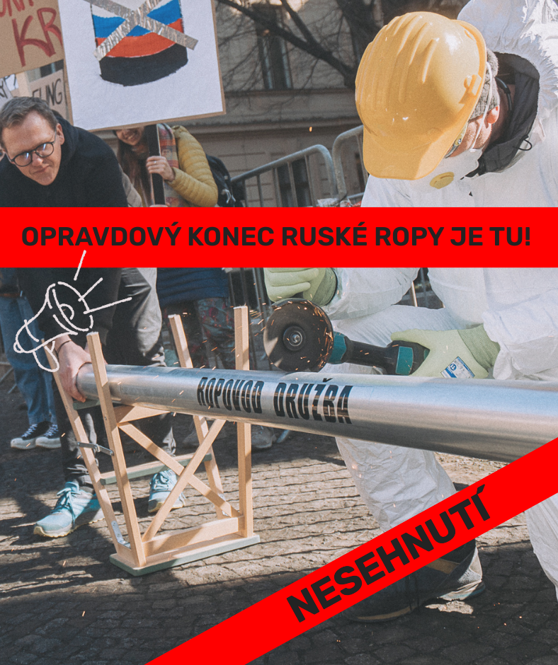 Opravdový konec ruské ropy je tu! Vláda vyslyšela veřejnost i NESEHNUTÍ a nechala zrušit výjimku ze sankcí