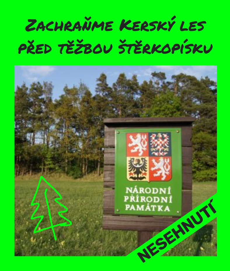 Zachraňme Kerský les před těžbou štěrkopísku